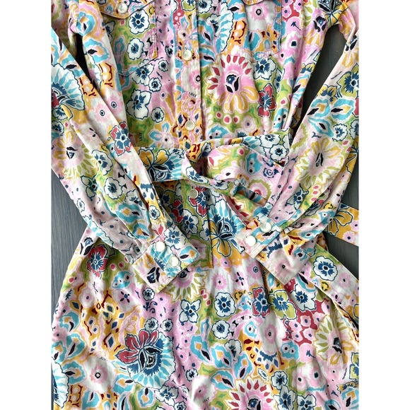 Lilly Pulitzer Dress VTG 1960s "the Lilly" Logo Floral Pink Multicolor Dress - Picture 7 of 13